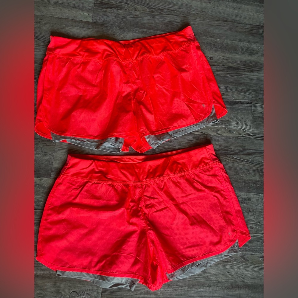 Danskin Now Women's Bright Red Athletic Shorts